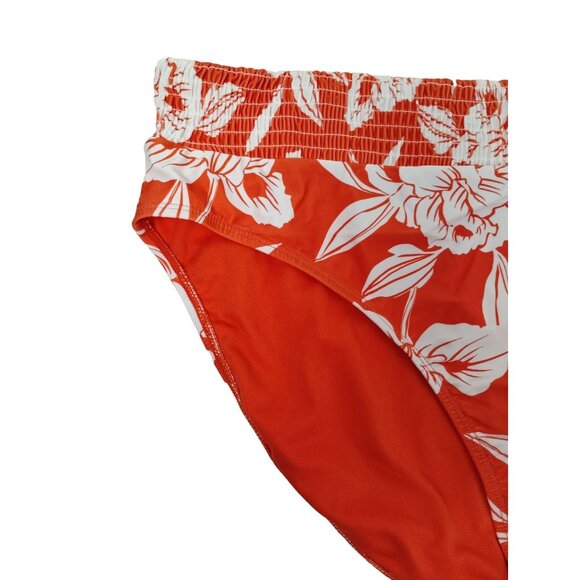 Time and Tru Womens 3X Sandy Blooms Mid Rise Bikini Bottoms New with Tags - Picture 6 of 7